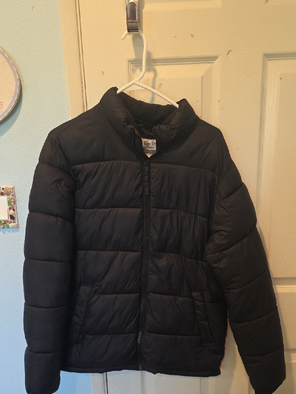 Old Navy Black Quilted Puffer Jacket